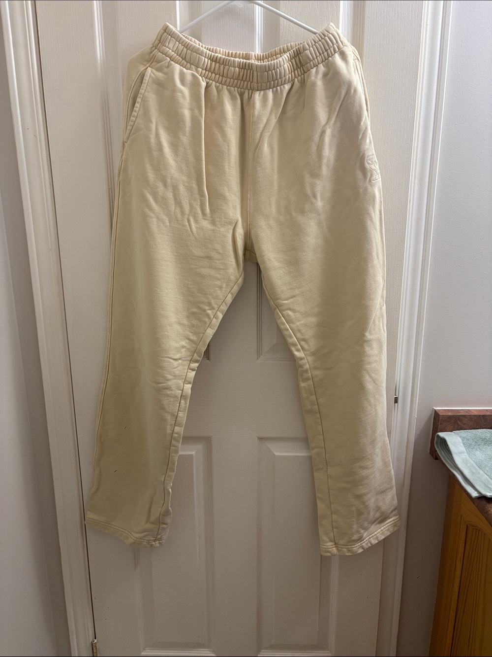 OVO Women's Cream Flare Sweatpants